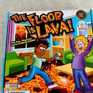 The floor is lava board game